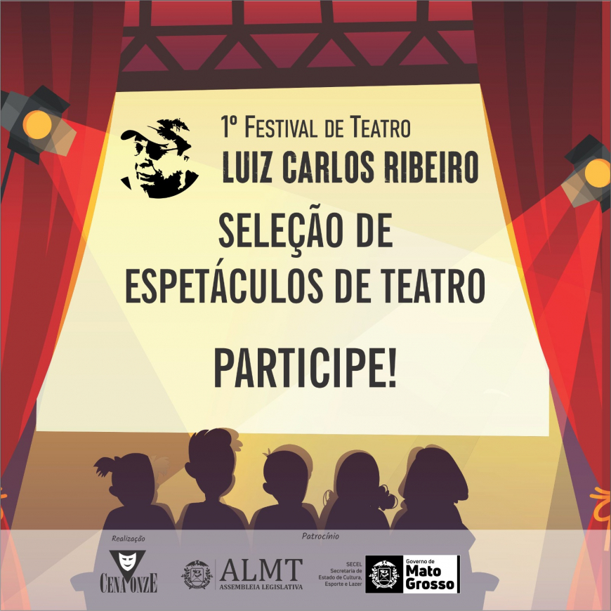 1º Festival de Teatro Luiz Carlos Ribeiro abre temporada cultural em Mato Grosso