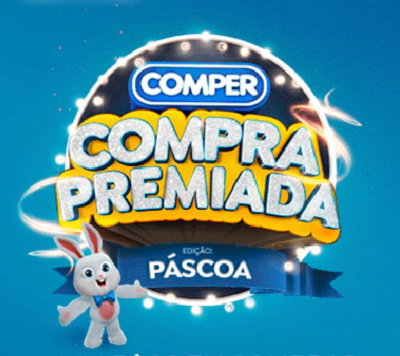 Páscoa Comper premia clientes com R$ 200 mil em vales-compras