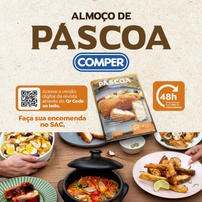 Comper oferece diversidade de pratos prontos para a Páscoa